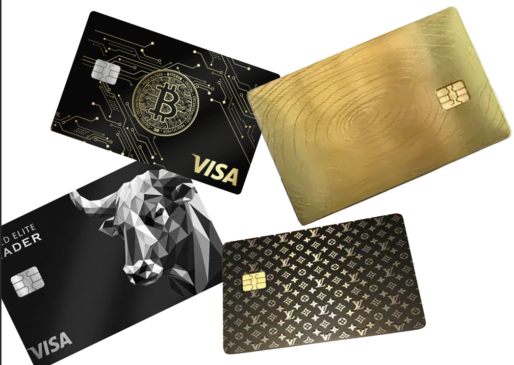 Custom Metal Debit and Credit Cards